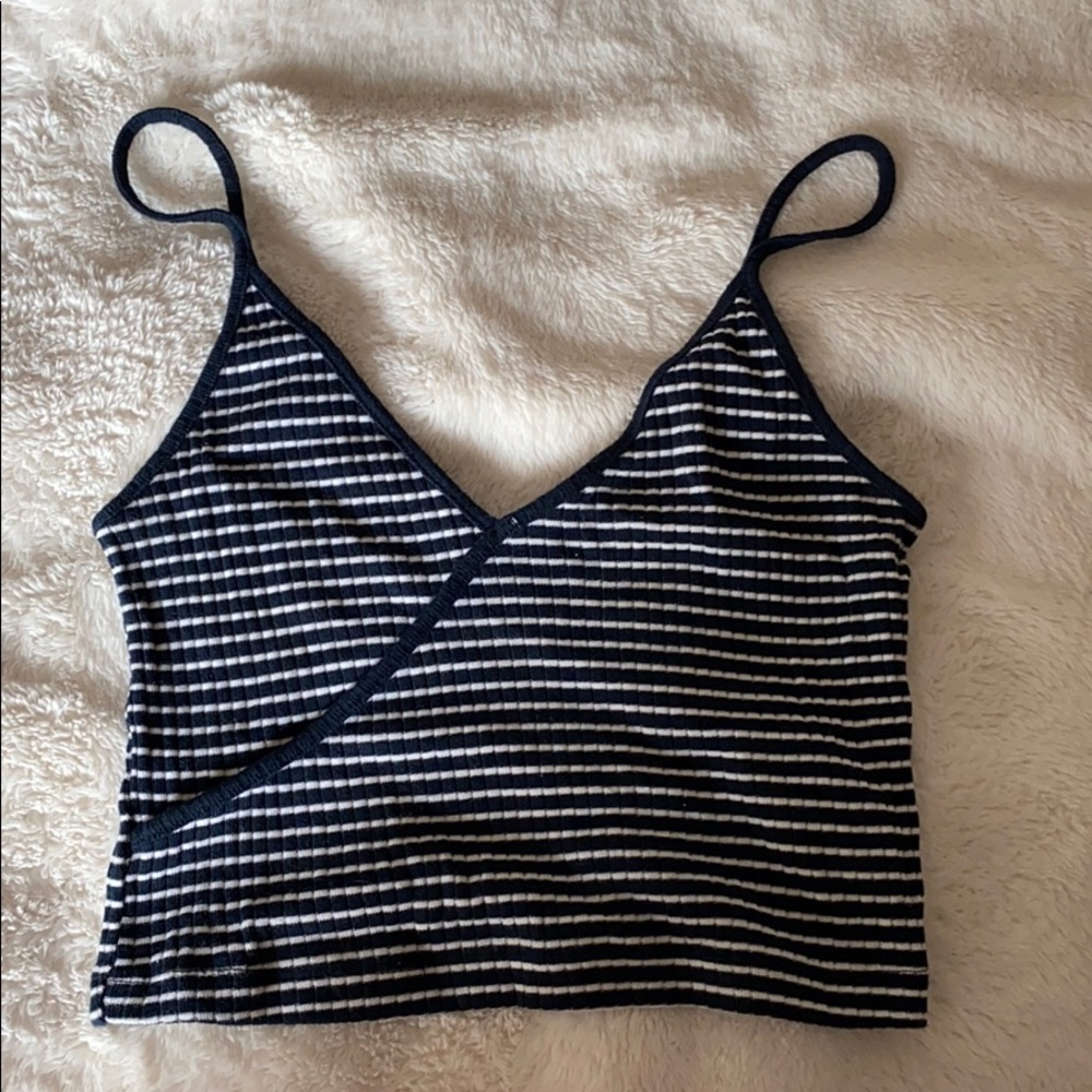 Striped Crop Top